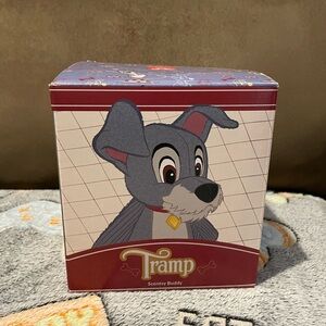 Scentsy Tramp Buddy Box plush  - Purple and Red